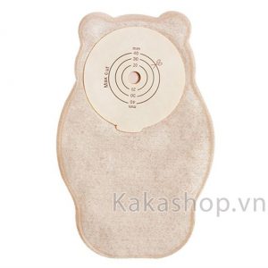 Túi hậu môn nhân tạo trẻ em hình gấu Steadlive chính hãng